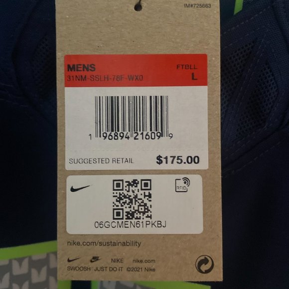 DK Metcalf Seattle Seahawks - Picture 3 of 4